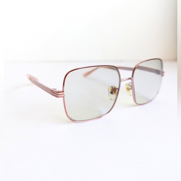 Tory Burch Rose Gold Pink Rectangular Eyeglass Frames TY 1070 🩷 - Picture 8 of 14